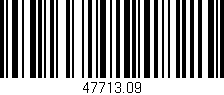 Código de barras (EAN, GTIN, SKU, ISBN): '47713.09'