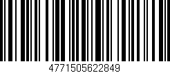 Código de barras (EAN, GTIN, SKU, ISBN): '4771505622849'