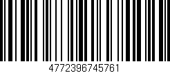 Código de barras (EAN, GTIN, SKU, ISBN): '4772396745761'
