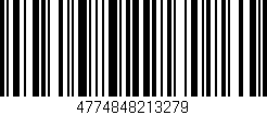 Código de barras (EAN, GTIN, SKU, ISBN): '4774848213279'