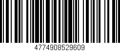 Código de barras (EAN, GTIN, SKU, ISBN): '4774908529609'