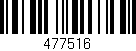 Código de barras (EAN, GTIN, SKU, ISBN): '477516'