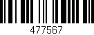 Código de barras (EAN, GTIN, SKU, ISBN): '477567'