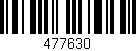 Código de barras (EAN, GTIN, SKU, ISBN): '477630'