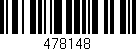 Código de barras (EAN, GTIN, SKU, ISBN): '478148'