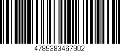 Código de barras (EAN, GTIN, SKU, ISBN): '4789383467902'