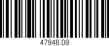 Código de barras (EAN, GTIN, SKU, ISBN): '47946.09'