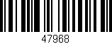 Código de barras (EAN, GTIN, SKU, ISBN): '47968'