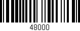 Código de barras (EAN, GTIN, SKU, ISBN): '48000'