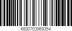 Código de barras (EAN, GTIN, SKU, ISBN): '4800703969354'