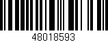 Código de barras (EAN, GTIN, SKU, ISBN): '48018593'
