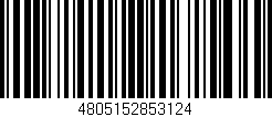 Código de barras (EAN, GTIN, SKU, ISBN): '4805152853124'