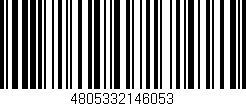 Código de barras (EAN, GTIN, SKU, ISBN): '4805332146053'
