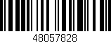 Código de barras (EAN, GTIN, SKU, ISBN): '48057828'
