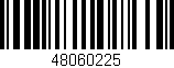 Código de barras (EAN, GTIN, SKU, ISBN): '48060225'