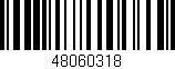 Código de barras (EAN, GTIN, SKU, ISBN): '48060318'