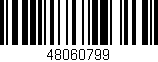 Código de barras (EAN, GTIN, SKU, ISBN): '48060799'