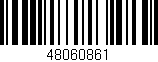 Código de barras (EAN, GTIN, SKU, ISBN): '48060861'