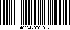Código de barras (EAN, GTIN, SKU, ISBN): '4806448001014'