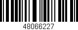 Código de barras (EAN, GTIN, SKU, ISBN): '48066227'