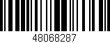 Código de barras (EAN, GTIN, SKU, ISBN): '48068287'