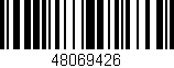 Código de barras (EAN, GTIN, SKU, ISBN): '48069426'