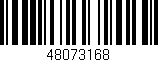 Código de barras (EAN, GTIN, SKU, ISBN): '48073168'