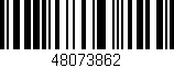 Código de barras (EAN, GTIN, SKU, ISBN): '48073862'
