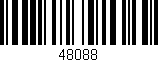 Código de barras (EAN, GTIN, SKU, ISBN): '48088'