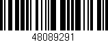 Código de barras (EAN, GTIN, SKU, ISBN): '48089291'