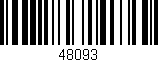 Código de barras (EAN, GTIN, SKU, ISBN): '48093'