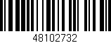 Código de barras (EAN, GTIN, SKU, ISBN): '48102732'