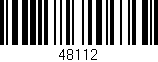 Código de barras (EAN, GTIN, SKU, ISBN): '48112'