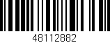 Código de barras (EAN, GTIN, SKU, ISBN): '48112882'