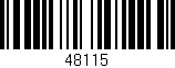 Código de barras (EAN, GTIN, SKU, ISBN): '48115'