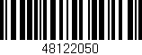 Código de barras (EAN, GTIN, SKU, ISBN): '48122050'