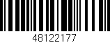 Código de barras (EAN, GTIN, SKU, ISBN): '48122177'