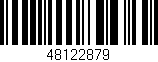 Código de barras (EAN, GTIN, SKU, ISBN): '48122879'