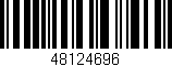 Código de barras (EAN, GTIN, SKU, ISBN): '48124696'