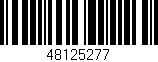 Código de barras (EAN, GTIN, SKU, ISBN): '48125277'