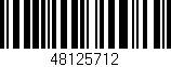 Código de barras (EAN, GTIN, SKU, ISBN): '48125712'
