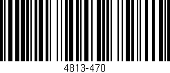 Código de barras (EAN, GTIN, SKU, ISBN): '4813-470'