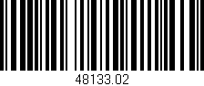 Código de barras (EAN, GTIN, SKU, ISBN): '48133.02'