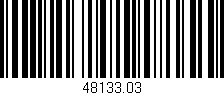 Código de barras (EAN, GTIN, SKU, ISBN): '48133.03'