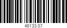 Código de barras (EAN, GTIN, SKU, ISBN): '48133.07'