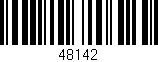 Código de barras (EAN, GTIN, SKU, ISBN): '48142'