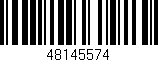 Código de barras (EAN, GTIN, SKU, ISBN): '48145574'