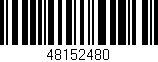 Código de barras (EAN, GTIN, SKU, ISBN): '48152480'