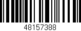 Código de barras (EAN, GTIN, SKU, ISBN): '48157388'