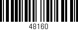 Código de barras (EAN, GTIN, SKU, ISBN): '48160'